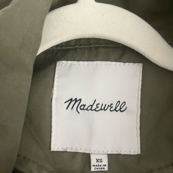 Madewell Olive Green Utility Jacket – Size XS - Picture 2 of 5